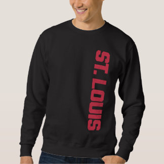 Moletom Ruas de Vintage. Louis Home City Pride Varsity Rua