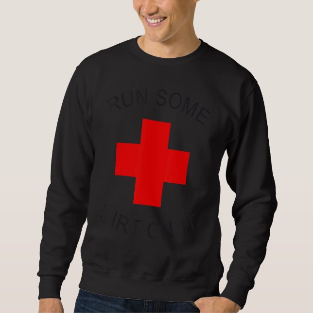Moletom Rub Dirt Sobre Ele Ems Emt Médico E paramédico (Frente)