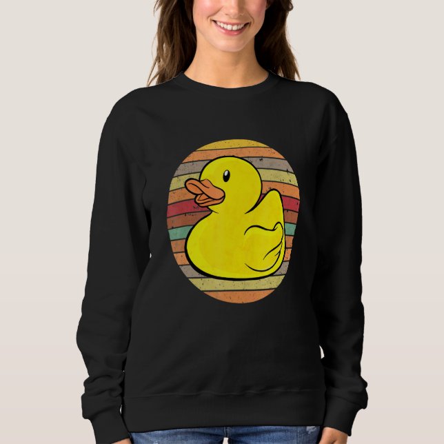 Moletom Rubber Duck Bath Retro (Frente)