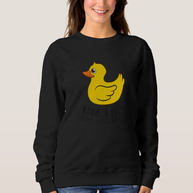 Moletom Rubber Duck Spirit Animal  Duck (Frente)