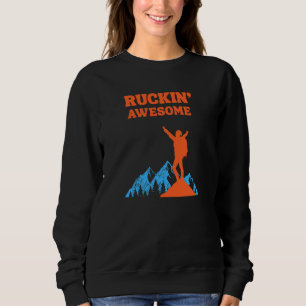 Moletom Ruckin' Awesomel for The Rucking Hiker