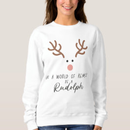 Moletom Rudolph Red Nosed Reindeer Divertido