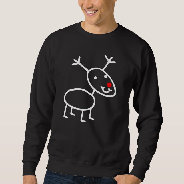 Moletom Rudolph Ugly Christmas (Frente)