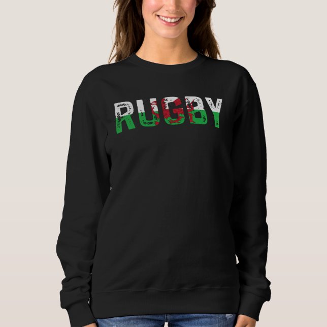Moletom Rugby Wales Welsh Pride Flag (Frente)