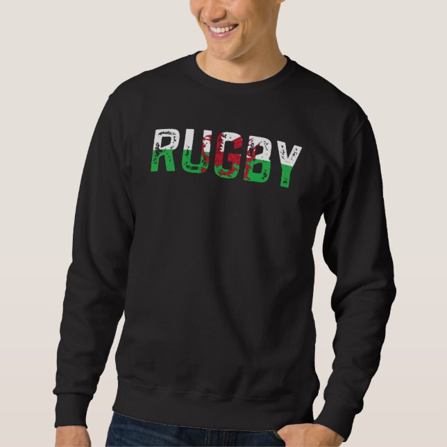 Moletom Rugby Wales Welsh Pride Flag (Frente)