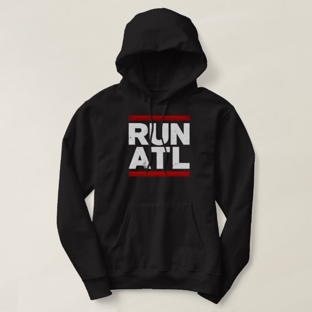 Moletom RUN ATL - Atlanta NBA (Frente do Design)