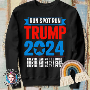 Moletom Run Spot Run Engraçado Debate Presidencial 2024 Ha
