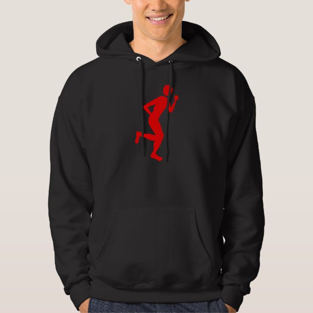 Moletom Runner (Masculino) - Vermelho (Frente)
