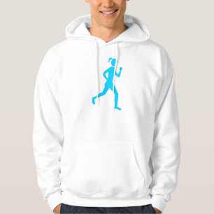 Moletom Runner (Mulher) - Azul-Céu