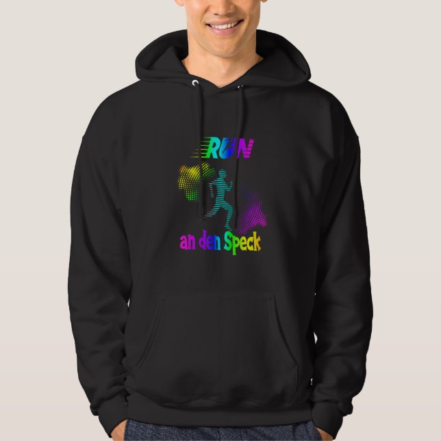Moletom Runner Ran To Bacon For Joggers Corrida Runnin (Frente)