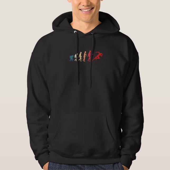 Moletom Running Man Evolution Graphic Cross Country Runner (Frente)