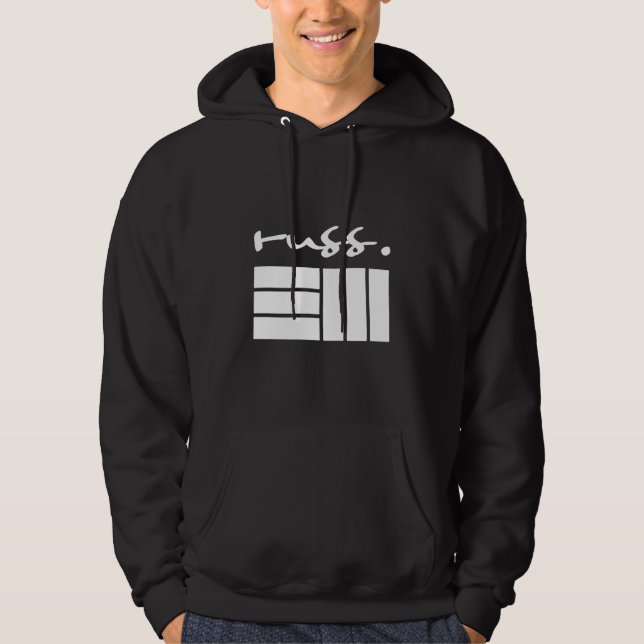 Moletom russ curtir músico de hip hop do diemon (Frente)