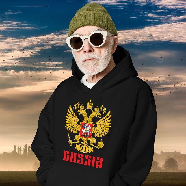 Moletom Rússia Bandeira Imperial Águia Russa Ortodoxa Russ (Criador carregado)