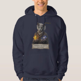 Moletom Russian Blue Einstein Cat - Imagination
