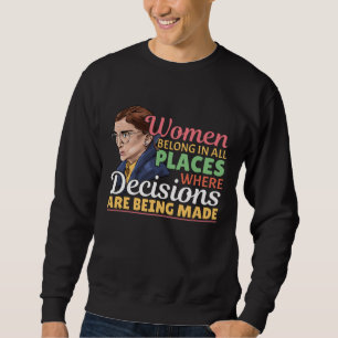 Moletom Ruth Bader Ginsburg Advogada Feminista Juíza