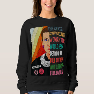 Moletom Ruth Bader Ginsburg My Body My Choice Pro Choice P
