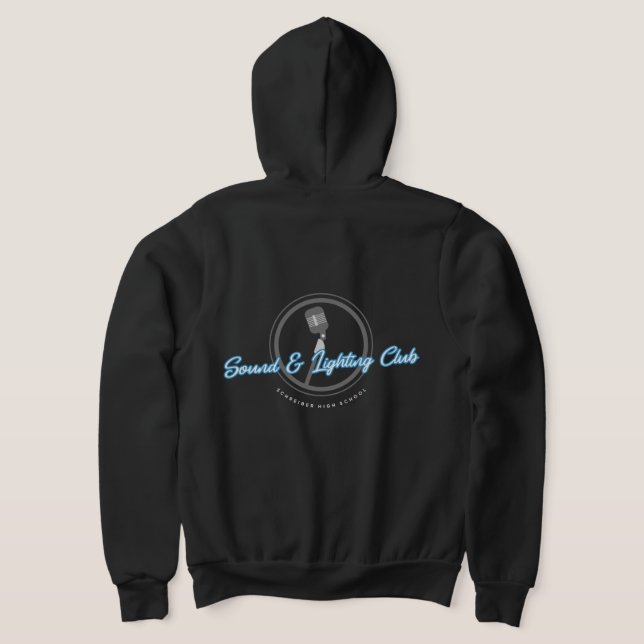 Moletom S&L Reduzir o Hoodie (Postura das costas)