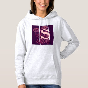 Moletom "S" Monograma Floral Art Nouveau