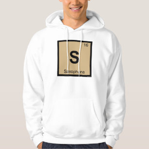 Moletom S - Música de Saxofone Tabela Periódica Química