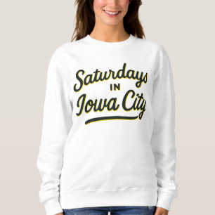 Moletom Sábados em Iowa City Víblias de Tailgate do Dia