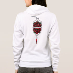 Moletom Saco de IV Rosas Vermelhas – Símbolo de Amor e Pai
