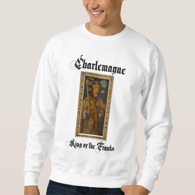 Moletom Sacro Império Romano Carlos Magno (Frente)
