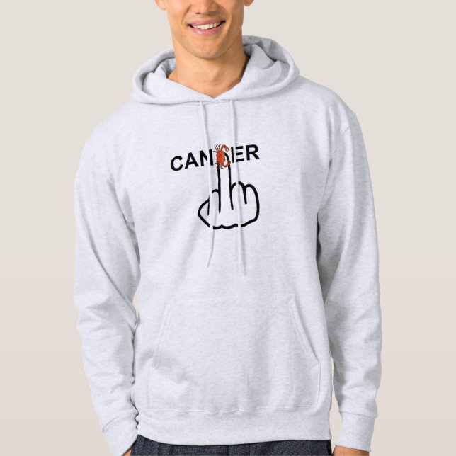 Moletom Sacudir Cancer Hoodie (Frente)