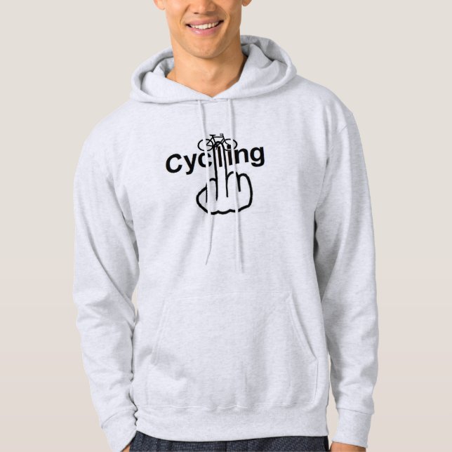 Moletom Sacudir de bicicleta Hoodie (Frente)