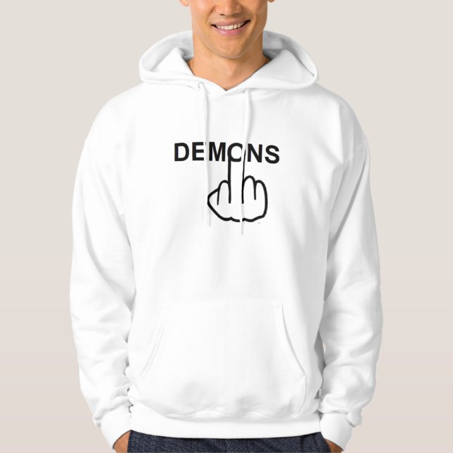 Moletom Sacudir de demônios Hoodie (Frente)