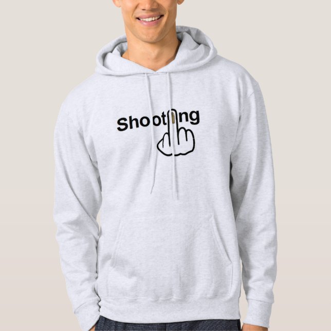 Moletom Sacudir do tiro do Hoodie (Frente)
