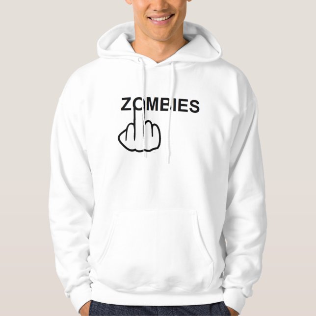 Moletom Sacudir dos zombis do Hoodie (Frente)