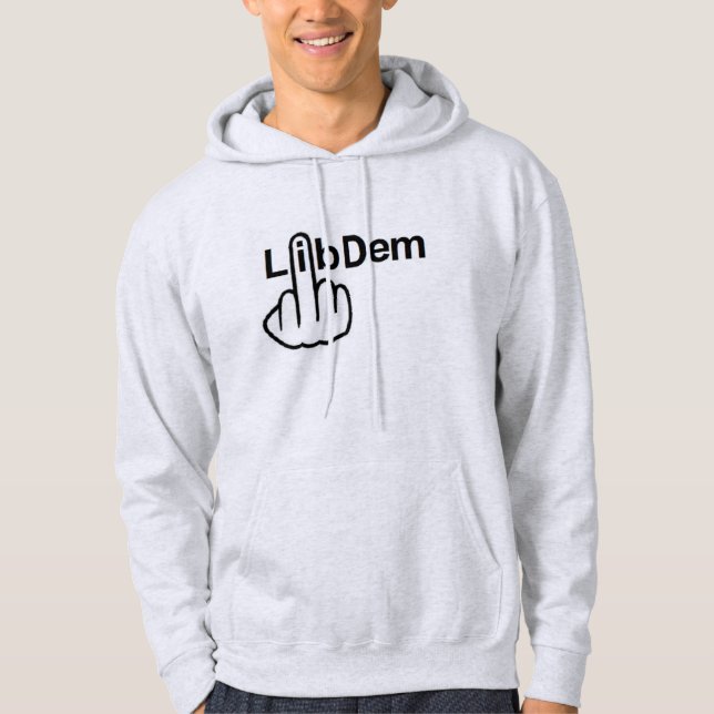 Moletom Sacudir Hoodie Lib Dem (Frente)