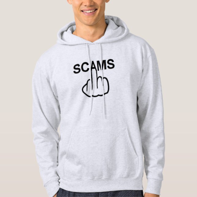 Moletom Sacudir Hoodie Scams (Frente)