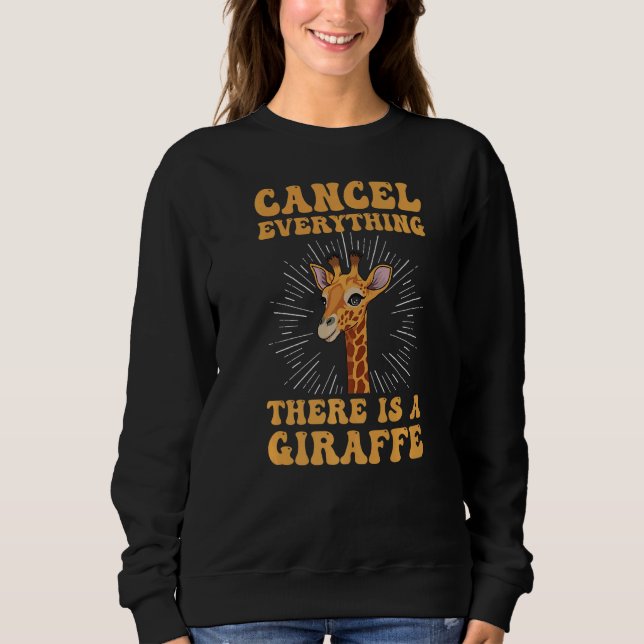 Moletom Safari Animal Para Uma Girafa (Frente)