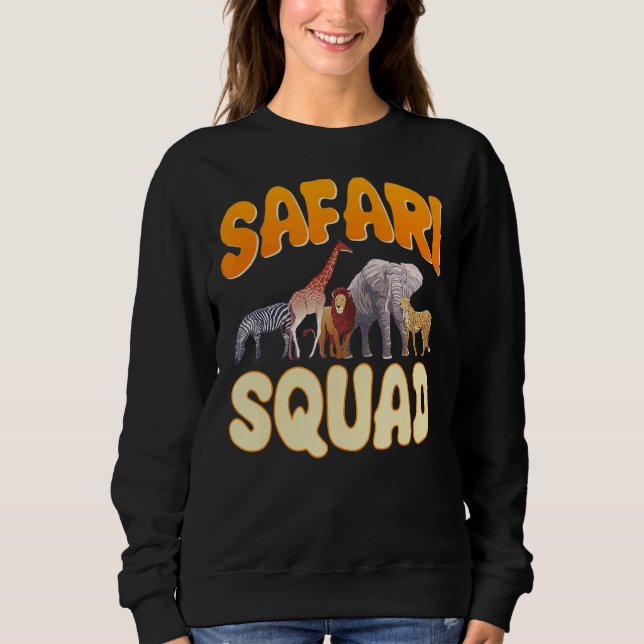 Moletom Safari Squad Zookeer Zookeer Animal Ke (Frente)