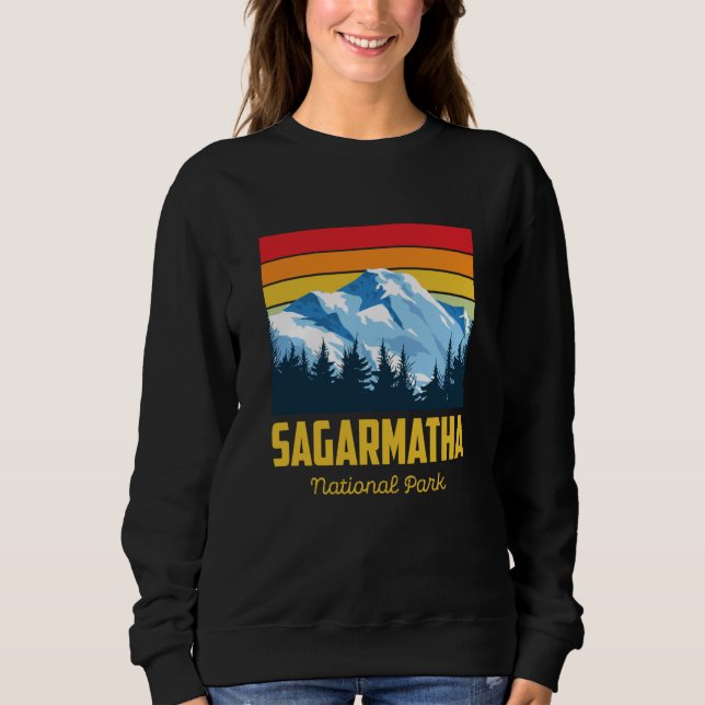 Moletom Sagarmatha National Park Souvenir Everest Tibet Ne (Frente)