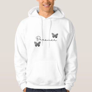 Moletom Sage Green Modern Aestética Butterfly Hoodie