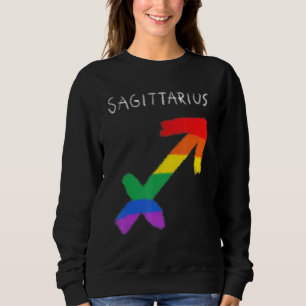 Moletom Sagittarius Sinal Zodiac Gay Lgbt Pride Rai Lésbic