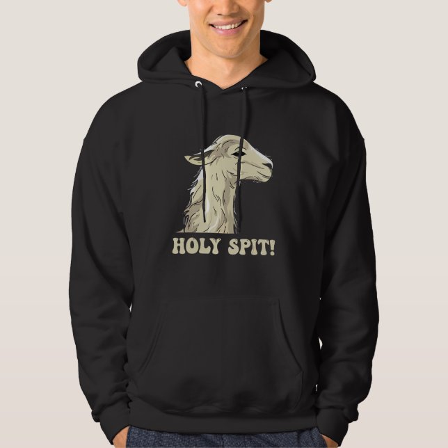 Moletom Sagrada Citação De Um Llama (Frente)