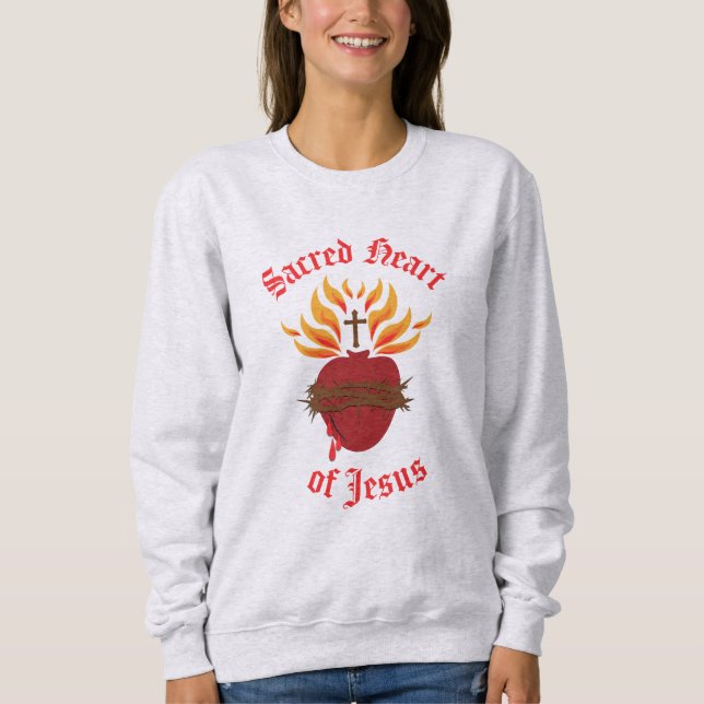 Moletom Sagrado Coração de Jesus (Frente)