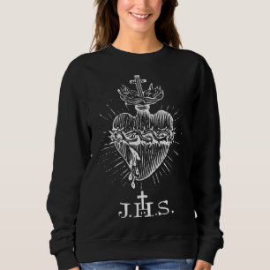 Moletom Sagrado Coração de Jesus Devoção IHS Católico