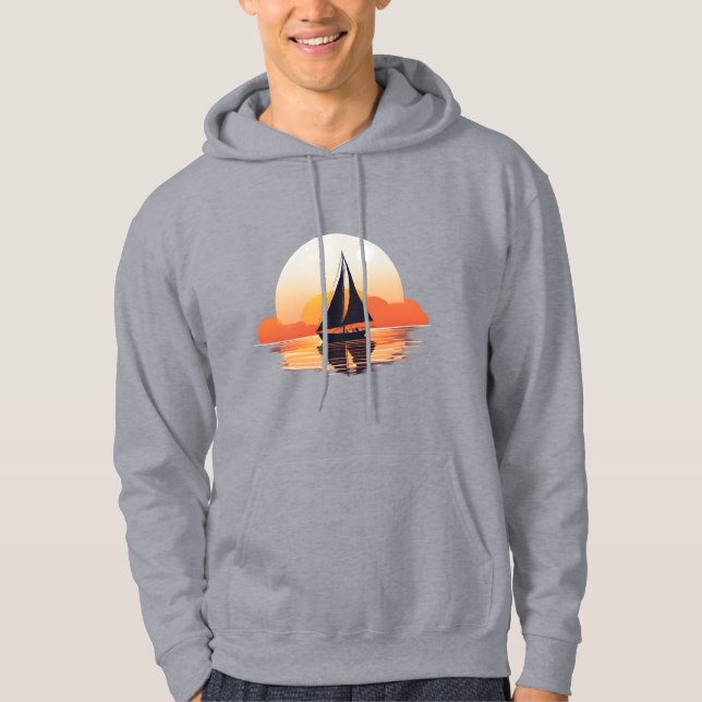 Moletom Sailing Boat Man's T-Shirt (Frente)