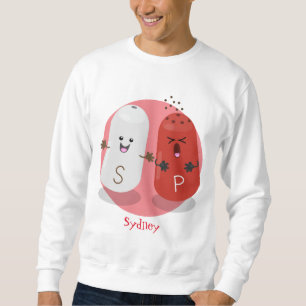 Moletom Sal kawaii e cartografia dos pimentões