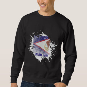 Moletom Salpico de Samoa Americana