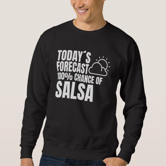 Moletom Salsa dancer dance partner outfit salsa saying (Frente)
