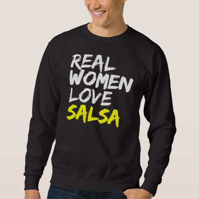 Moletom Salsa Dancer Dance Partner Women Love Salsa (Frente)
