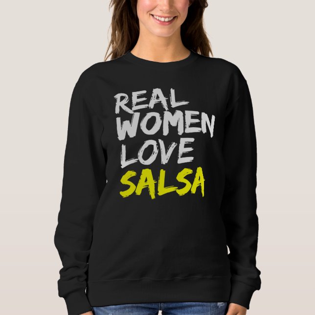 Moletom Salsa Dancer Dance Partner Women Love Salsa (Frente)