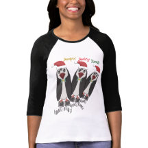 Saltando o Natal iminente - Pinguins engraçados