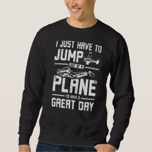 Moletom Saltar De Um Avião De Skydiving