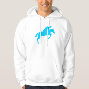 Moletom Salto de cavalos - Azul-céu